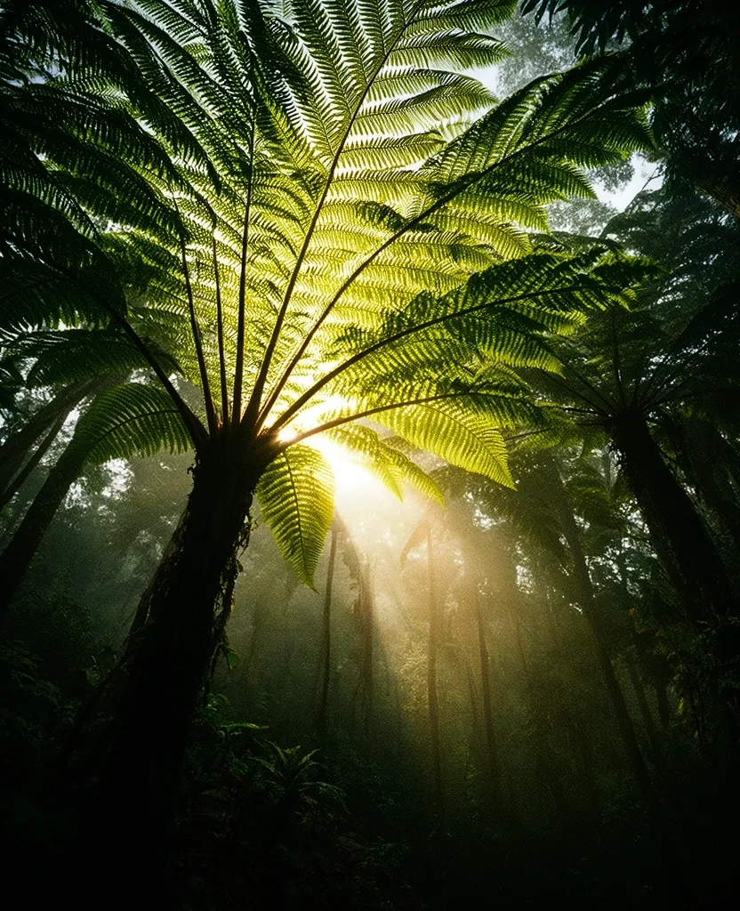 Natural landscape of Indonesia